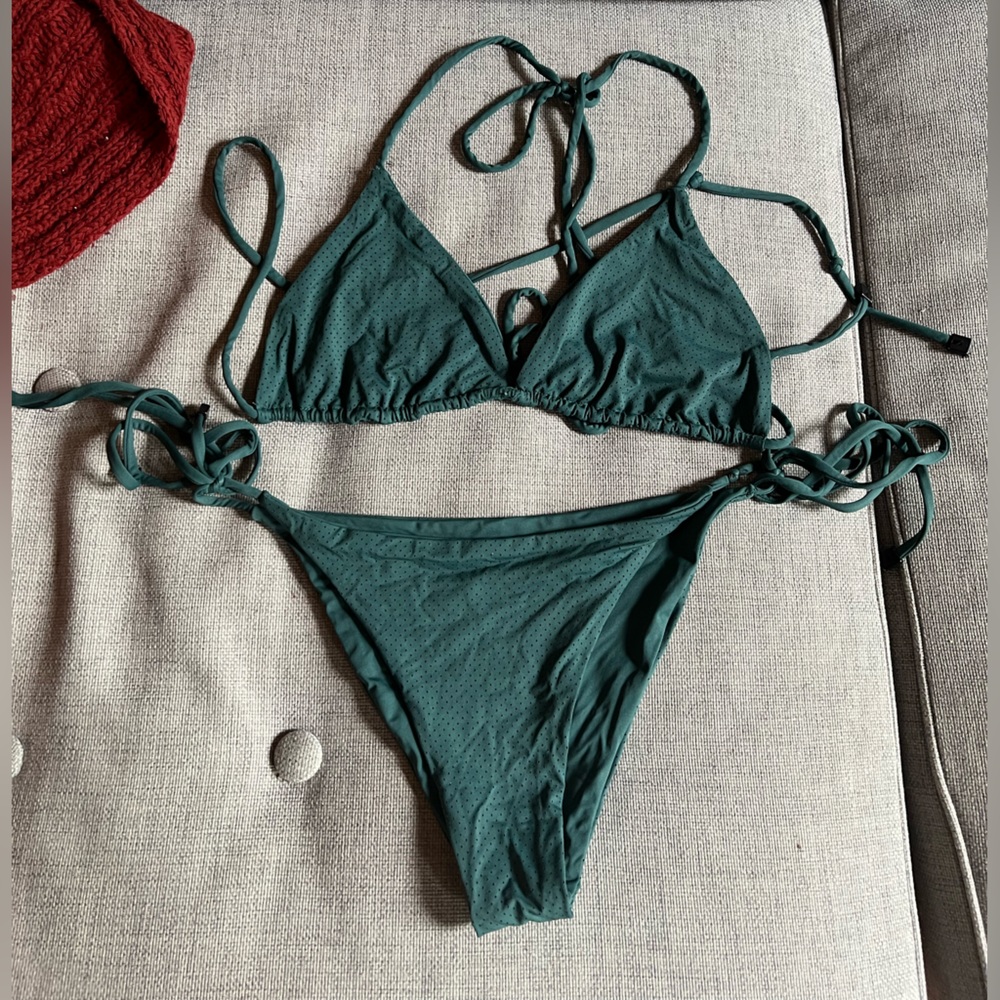 Emerald Green String Bikini